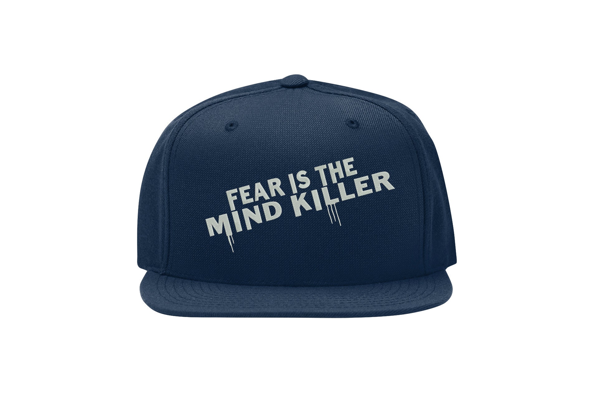 Fear Is The Mind Killer Snapback Cap – Flat Bill Cap fear is the mind killer snapback cap – flat bill cap 1755