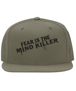 Fear Is The Mind Killer Snapback Cap – Flat Bill Cap fear is the mind killer snapback cap – flat bill cap 4847