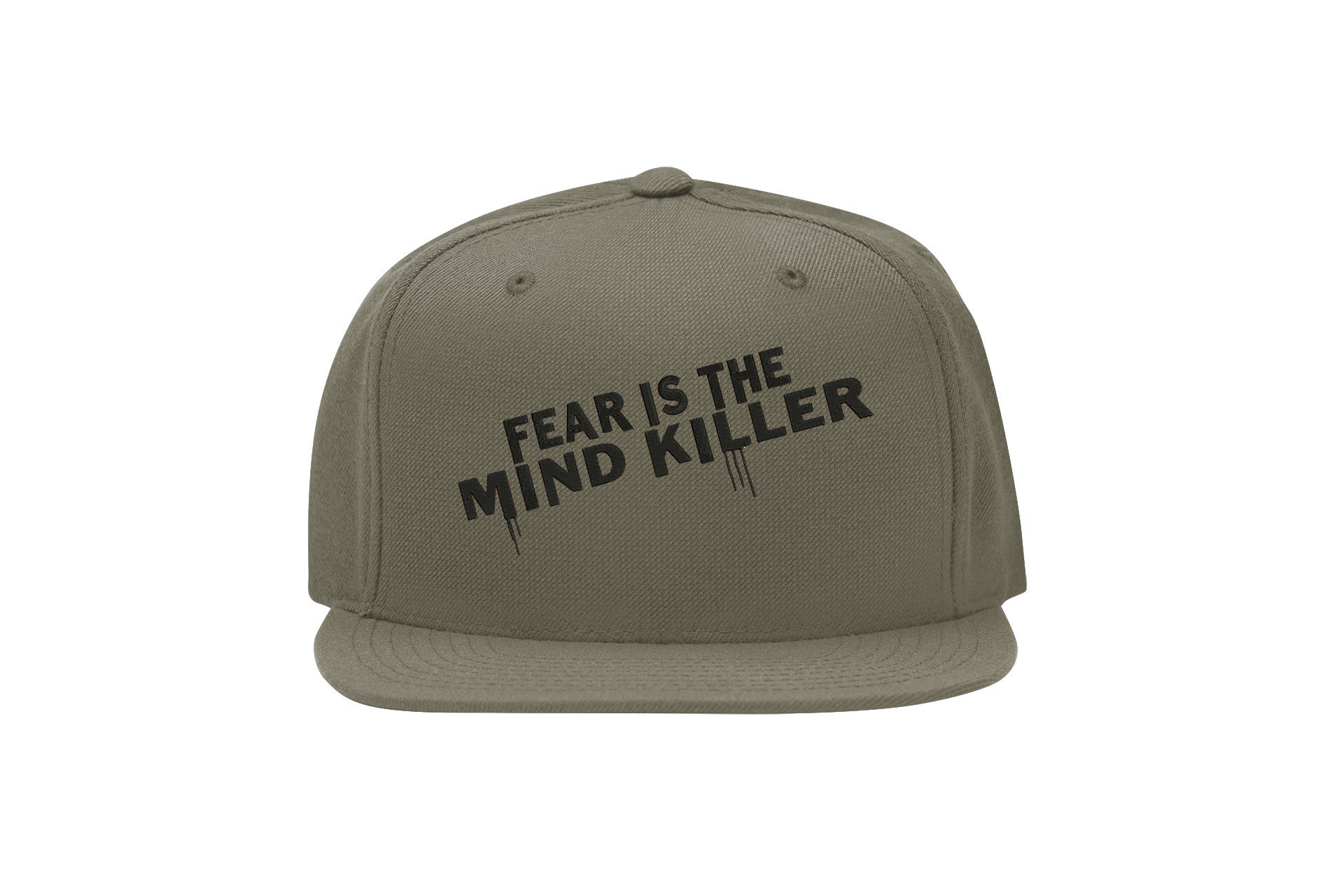Fear Is The Mind Killer Snapback Cap – Flat Bill Cap fear is the mind killer snapback cap – flat bill cap 4847