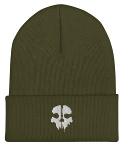 Ghost Bestickte Cuffed Beanie ghost bestickte cuffed beanie 7252