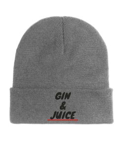 gin and juice beanie old school hip hop, warm und komfortabel für herbst und winter 7168