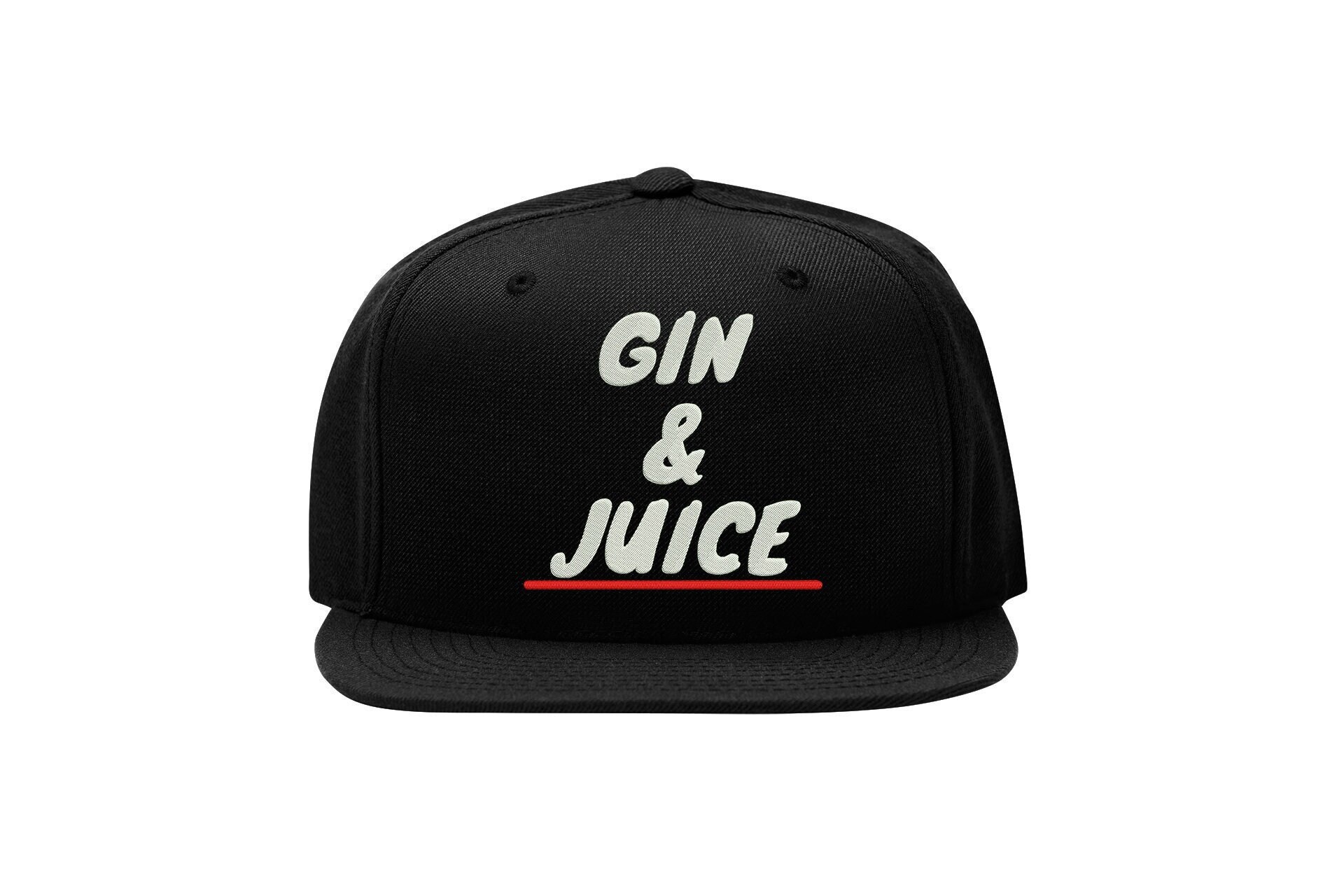 Gin And Juice Snapback Cap – Old School Classic Hip Hop Rap, Flat Bill Cap gin and juice snapback cap – old school classic hip hop rap, flat bill cap 8117