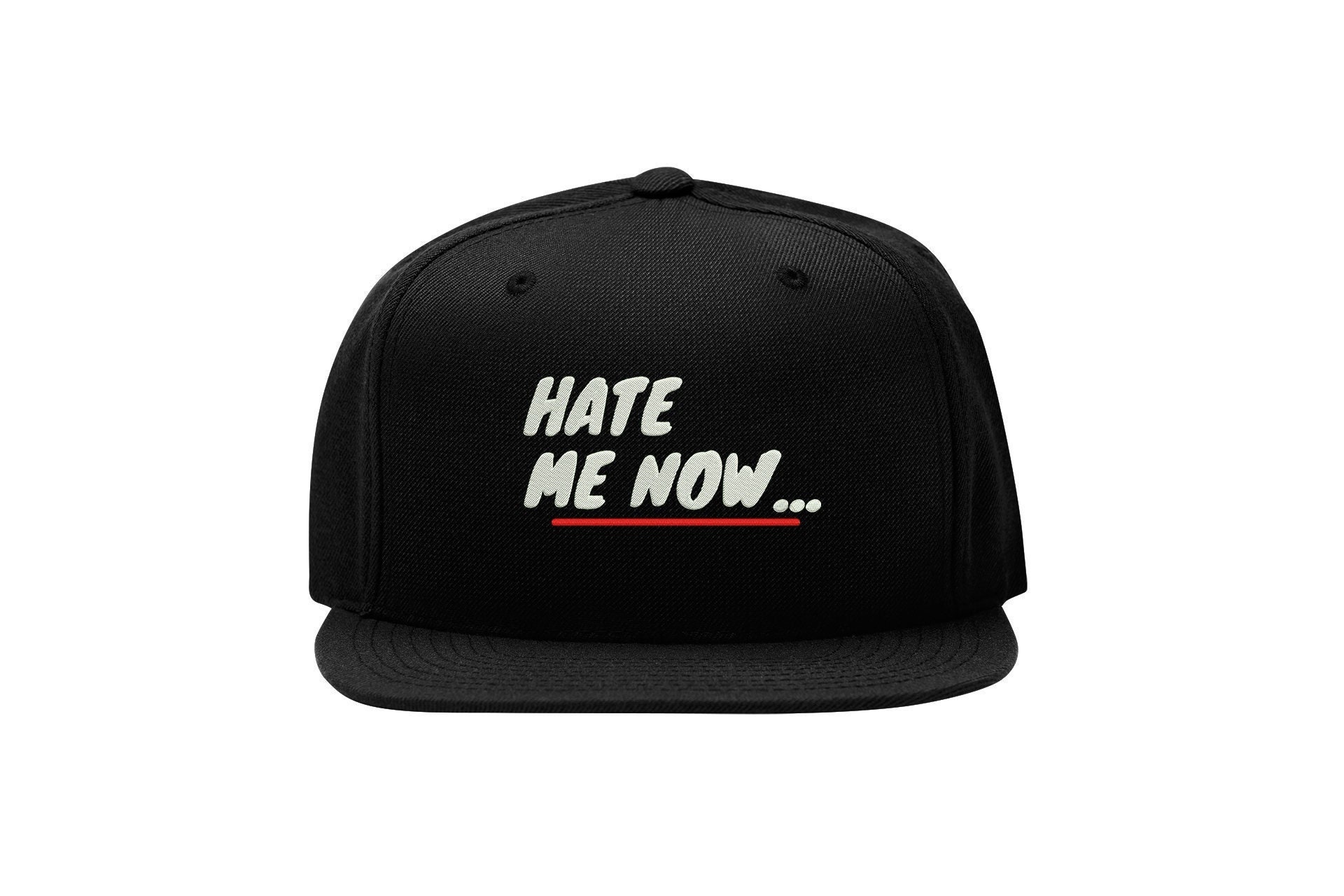 Hate Me Now Snapback Cap – Hip Hop Rap Song Old School, Flat Bill Cap hate me now snapback cap – hip hop rap song old school, flat bill cap 8305
