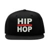 hip hop logo snapback cap – rap music underground, flat bill cap 4350