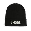 hodl beanie krypto slogan für den winter 2281