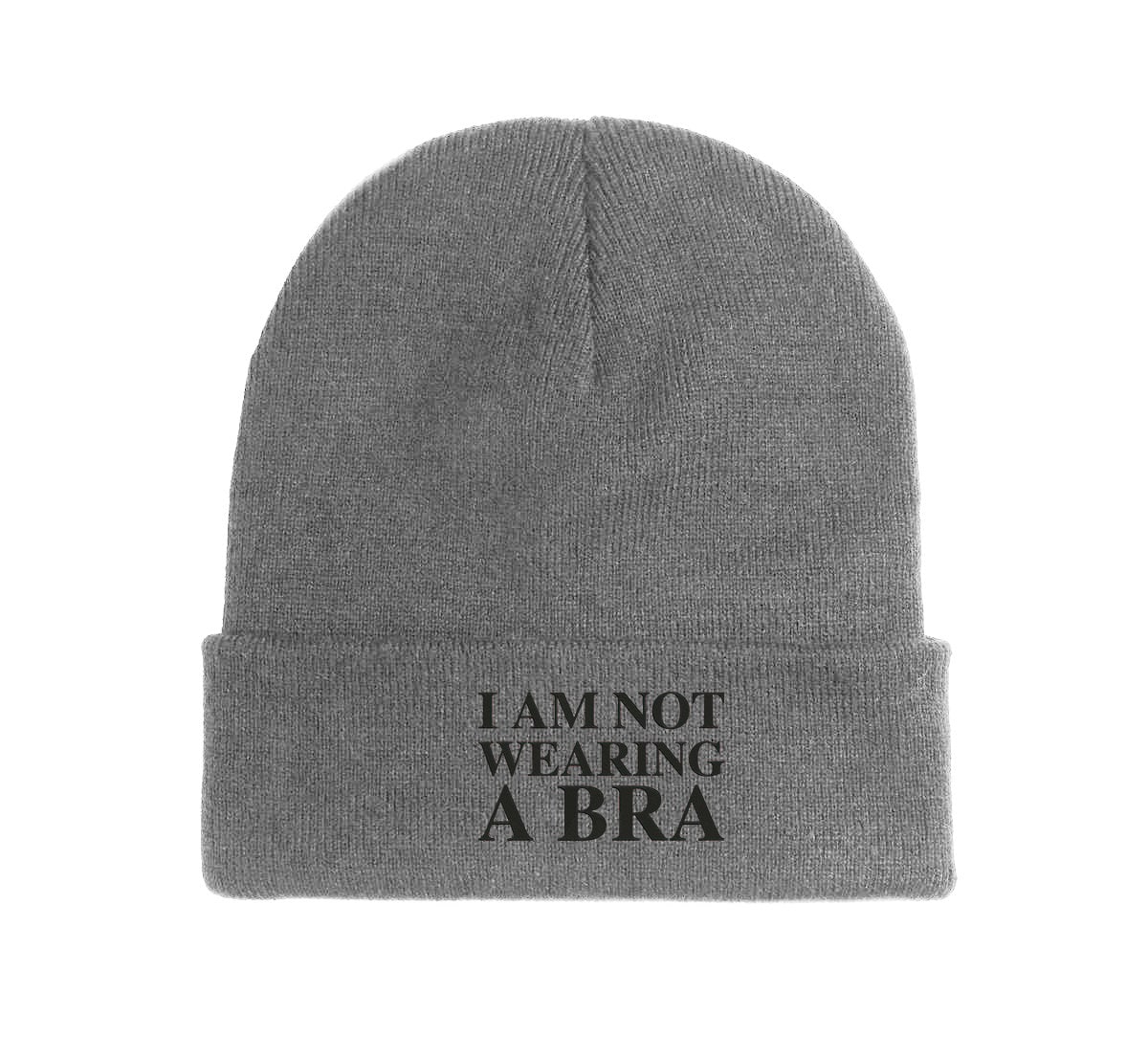I Am Not Wearing A Bra Beanie Lustig für Herbst und Winter i am not wearing a bra beanie lustig für herbst und winter 3809