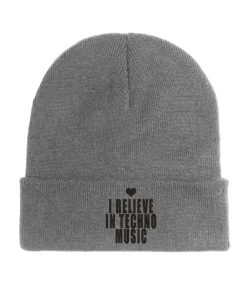 I Believe In Techno Music Beanie Warm und Komfortabel für Herbst und Winter i believe in techno music beanie warm und komfortabel für herbst und winter 1955