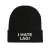 I Hate Lag Beanie Komfortabel und Warm für Herbst und Winter i hate lag beanie komfortabel und warm für herbst und winter 5394