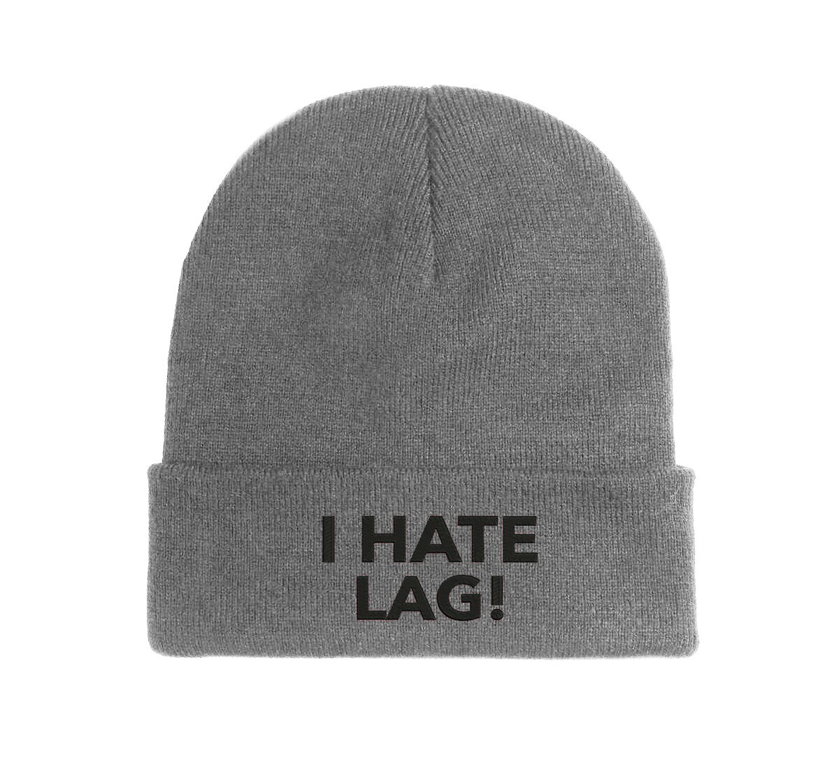 I Hate Lag Beanie Komfortabel und Warm für Herbst und Winter i hate lag beanie komfortabel und warm für herbst und winter 7524