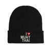 I Love Muay Thai Beanie Komfortabel und Warm für Herbst und Winter i love muay thai beanie komfortabel und warm für herbst und winter 4019