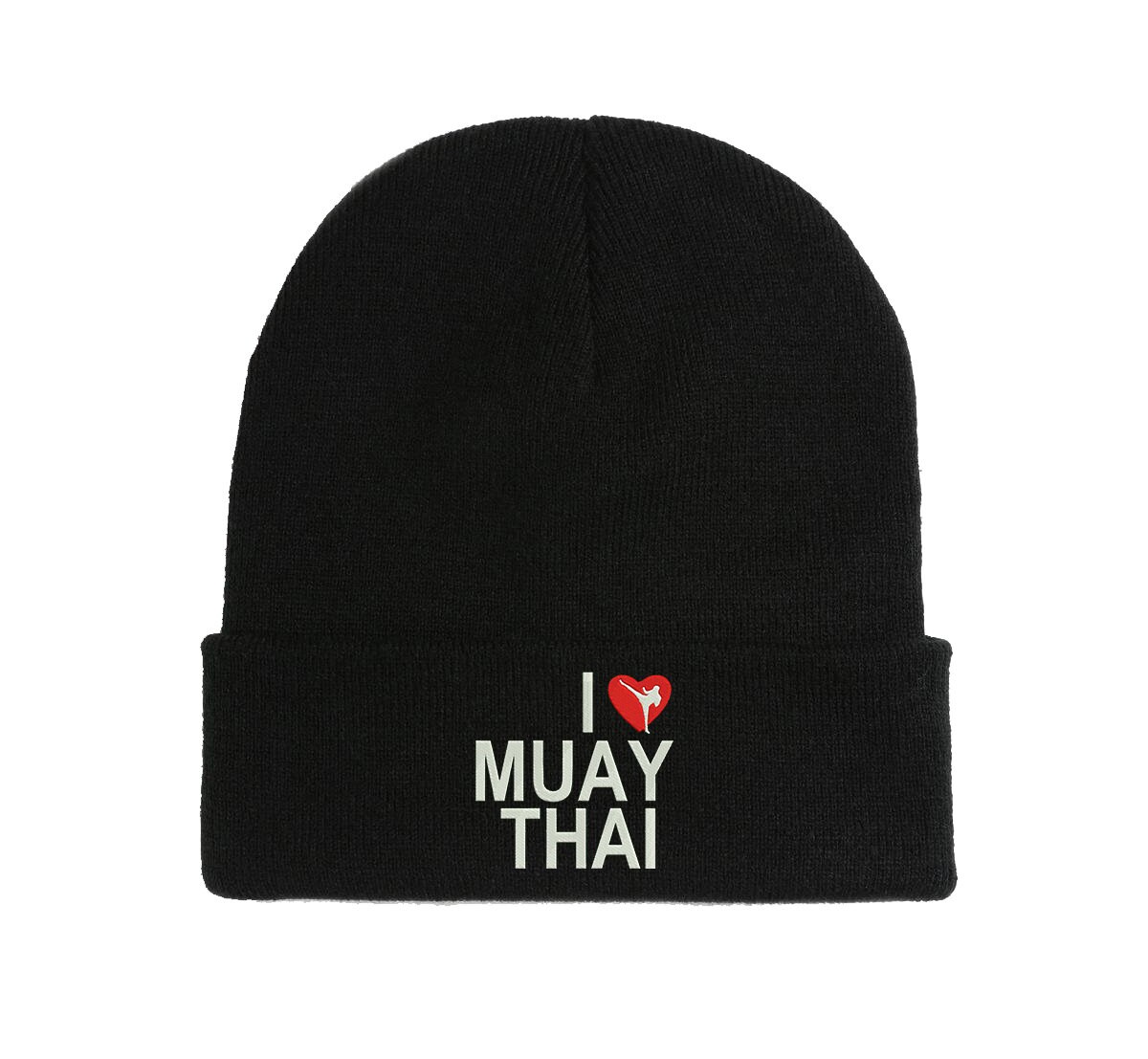 i love muay thai beanie komfortabel und warm für herbst und winter 4019