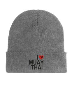 i love muay thai beanie komfortabel und warm für herbst und winter 7341