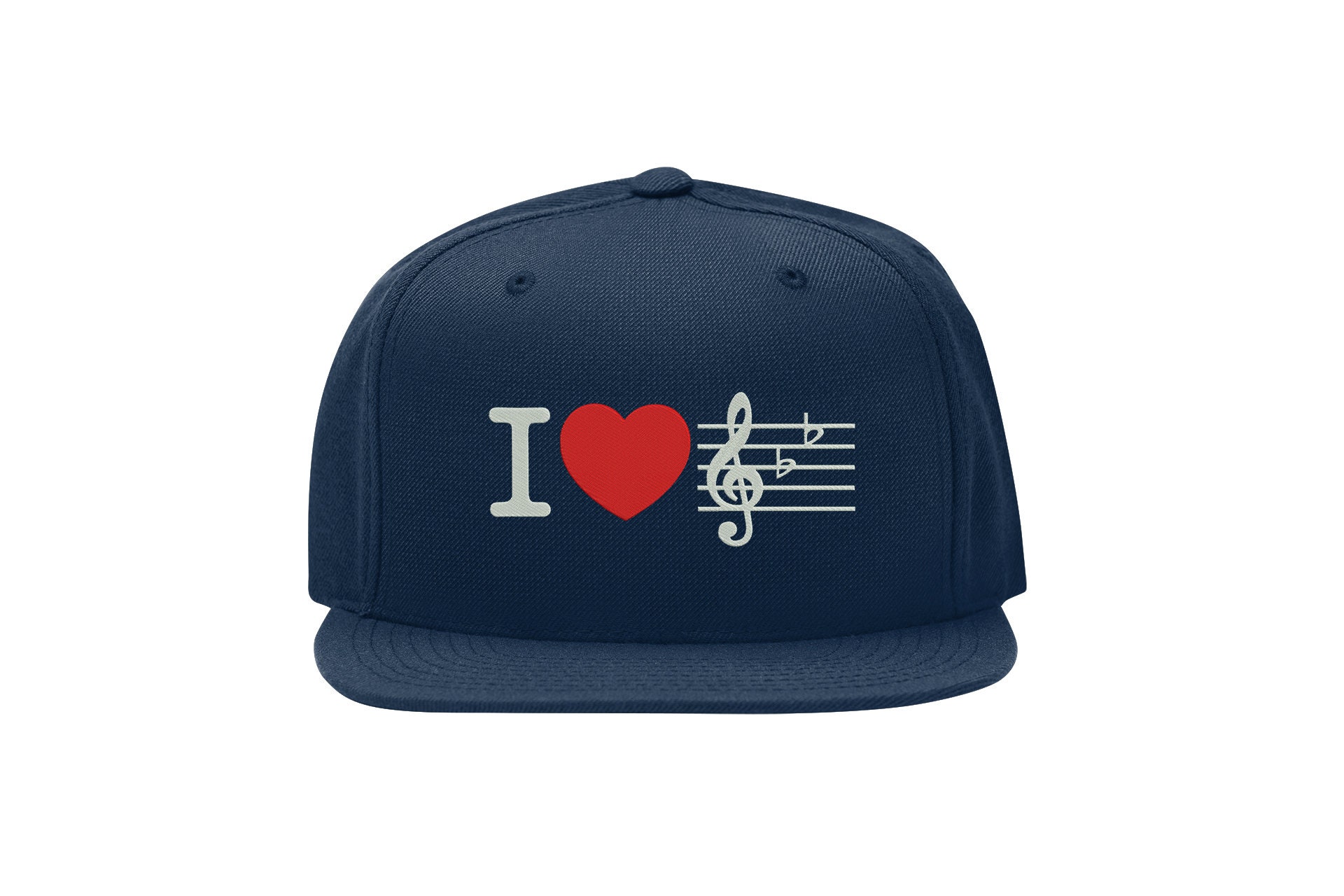 I Love Music Snapback Cap – Slogan, Flat Bill Cap i love music snapback cap – slogan, flat bill cap 5373