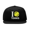 i love tennis snapback cap – sport, flat bill cap 2976