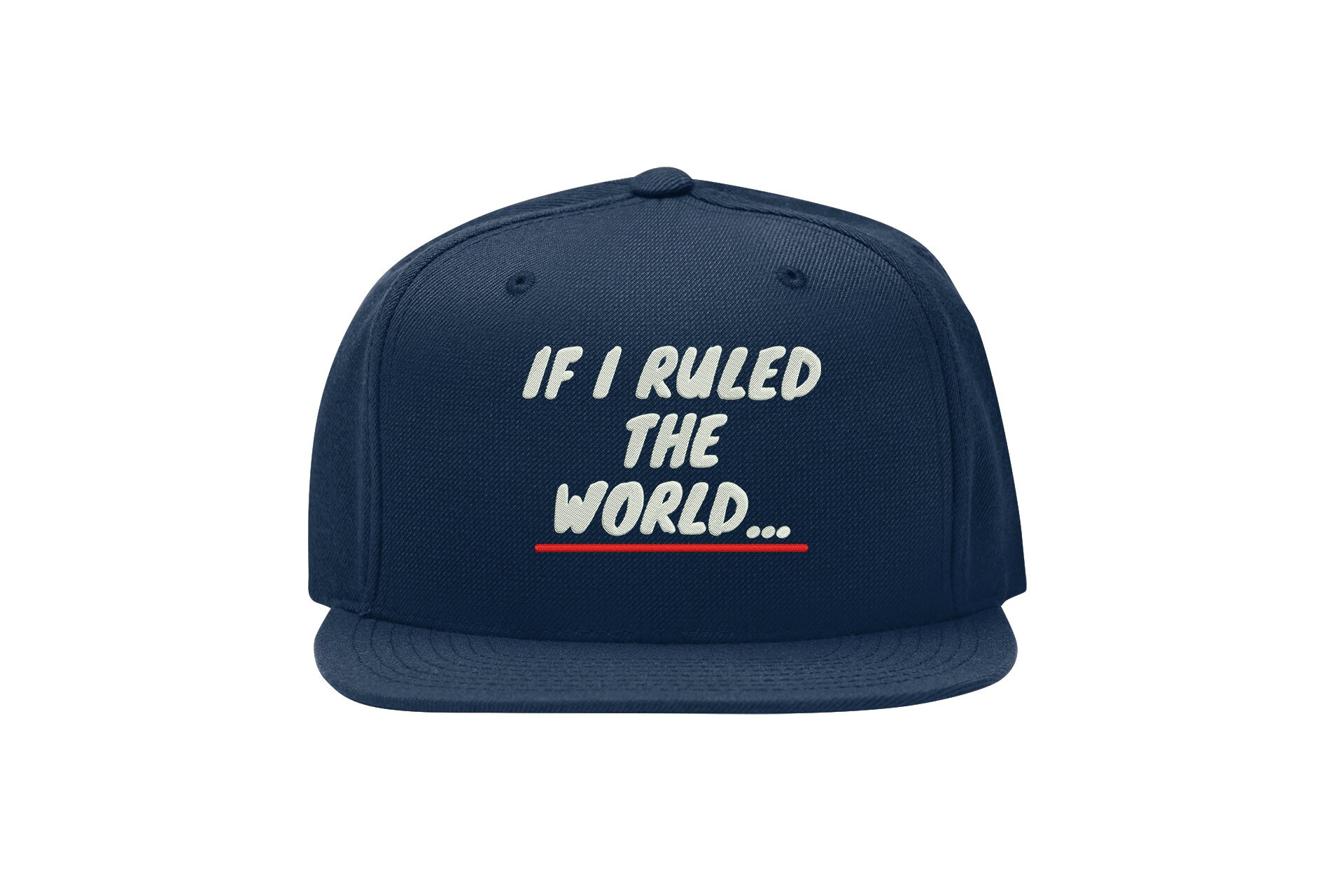 If I Ruled The World Snapback Cap – Hip Hop Rap Old School, Flat Bill Cap if i ruled the world snapback cap – hip hop rap old school, flat bill cap 8324