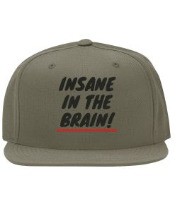 Insane In The Brain Snapback Cap – Rap Hip Hop Old School, Flat Bill Cap insane in the brain snapback cap – rap hip hop old school, flat bill cap 6632
