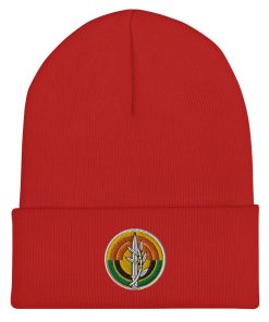 israelische bodenstreitkräfte abzeichen bestickte cuffed beanie 7058