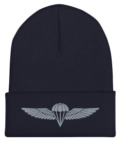 israelische idf fallschirmjäger flügel bestickte cuffed beanie 6277