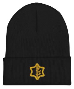 israelische verteidigungsstreitkräfte idf bestickte cuffed beanie 3882