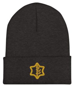 israelische verteidigungsstreitkräfte idf bestickte cuffed beanie 4236