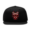 Kumadori Kabuki Snapback Cap – Japanische Kunst, Flat Bill Cap kumadori kabuki snapback cap – japanische kunst, flat bill cap 4933