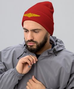 Küstenwache Rettungsschwimmer Abzeichen Bestickte Cuffed Beanie küstenwache rettungsschwimmer abzeichen bestickte cuffed beanie 8684