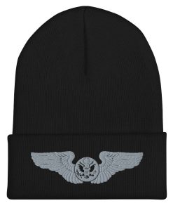 Luftwaffe Aircrew Wings Bestickte Cuffed Beanie luftwaffe aircrew wings bestickte cuffed beanie 6300