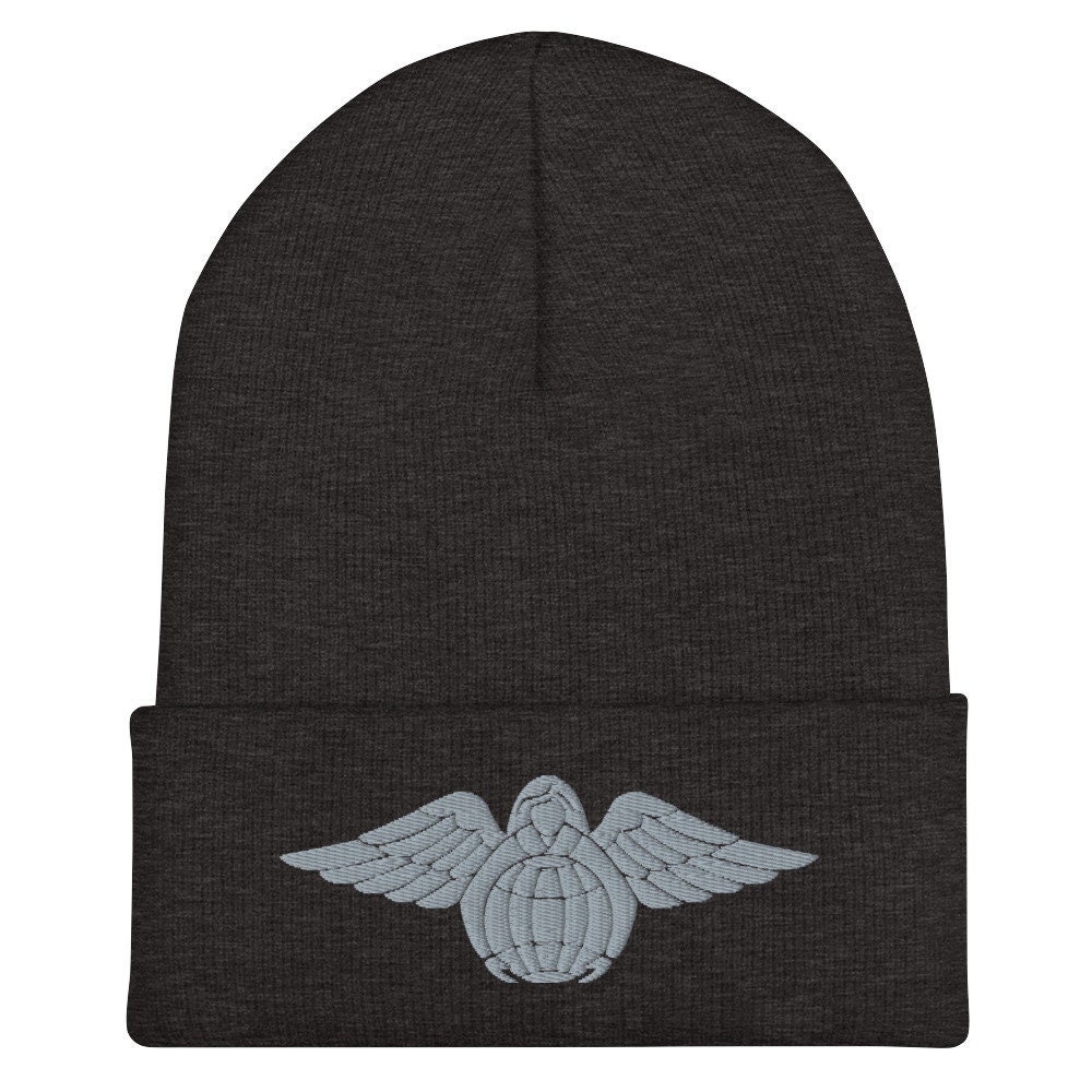 luftwaffe pararescue pj engel der barmherzigkeit rettungsabzeichen bestickte cuffed beanie 5037