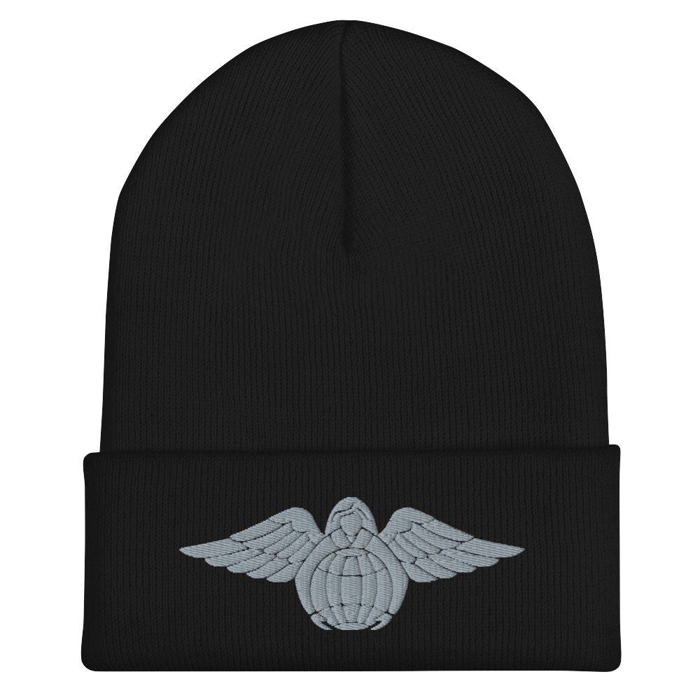 luftwaffe pararescue pj engel der barmherzigkeit rettungsabzeichen bestickte cuffed beanie 5373