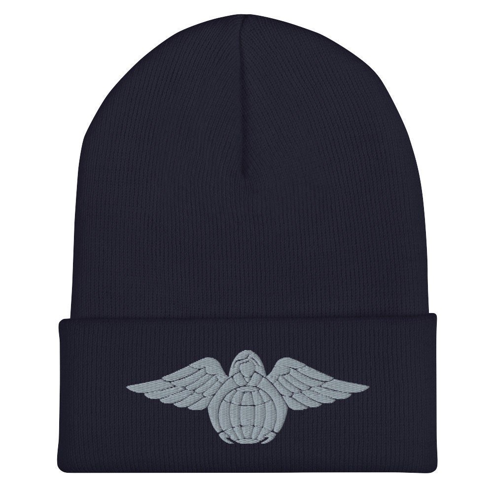 luftwaffe pararescue pj engel der barmherzigkeit rettungsabzeichen bestickte cuffed beanie 8038
