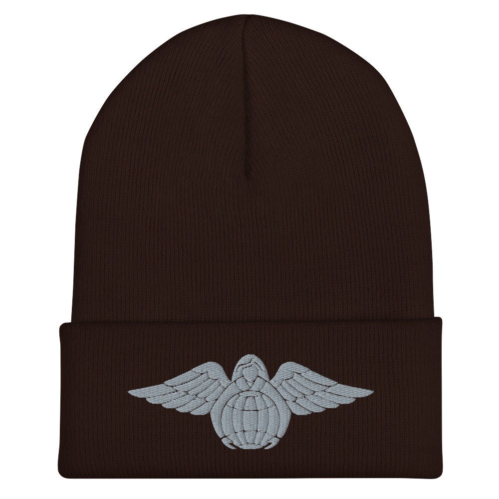 luftwaffe pararescue pj engel der barmherzigkeit rettungsabzeichen bestickte cuffed beanie 8269