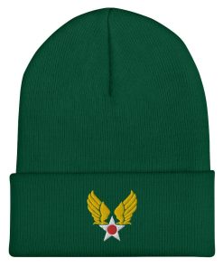 Luftwaffe Vintage Abzeichen Bestickte Cuffed Beanie luftwaffe vintage abzeichen bestickte cuffed beanie 4009