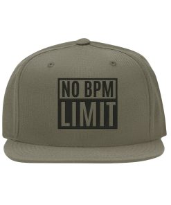 No BPM Limit Snapback Cap – Sport Training, Lustig, Flat Bill Cap no bpm limit snapback cap – sport training, lustig, flat bill cap 4597