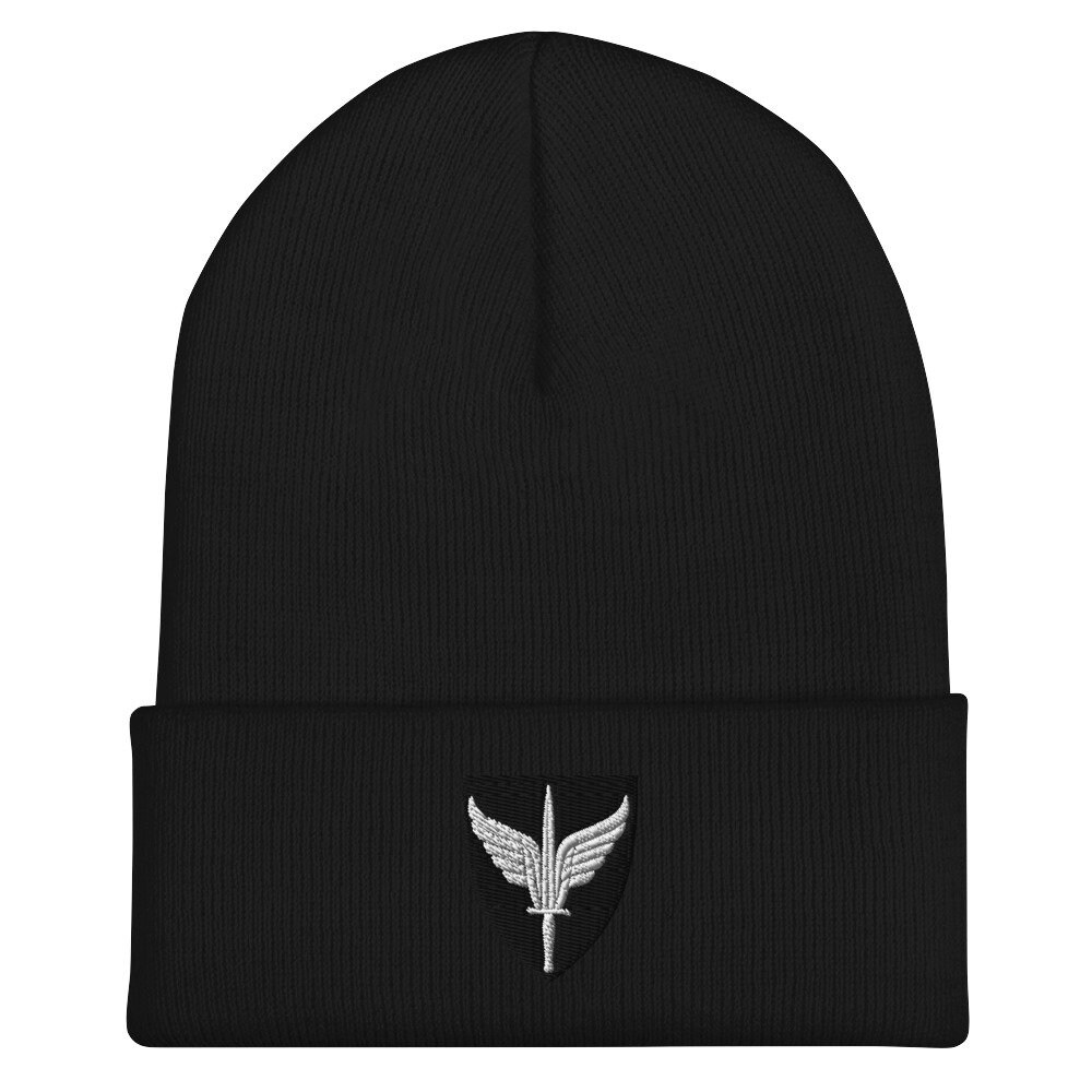 norwegische forsvarets spesialkommando fsk spezialkommando emblem bestickte cuffed beanie 6620