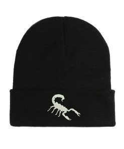 Scorpion Logo Beanie Warm und Komfortabel für Herbst und Winter scorpion logo beanie warm und komfortabel für herbst und winter 6404
