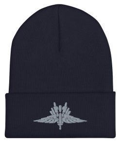 starship troopers mobile infantry abzeichen bestickte cuffed beanie 5914