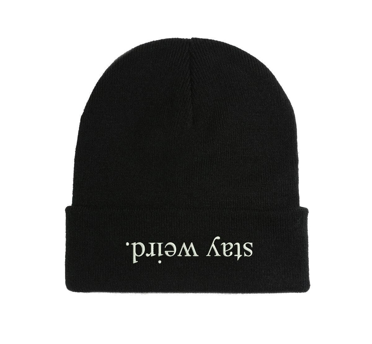 Stay Weird Beanie Lustig, Warm und Komfortabel für Herbst und Winter stay weird beanie lustig, warm und komfortabel für herbst und winter 5091