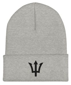 trident bestickte cuffed beanie 4496