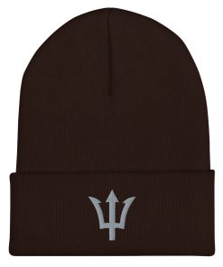 trident bestickte cuffed beanie 4668