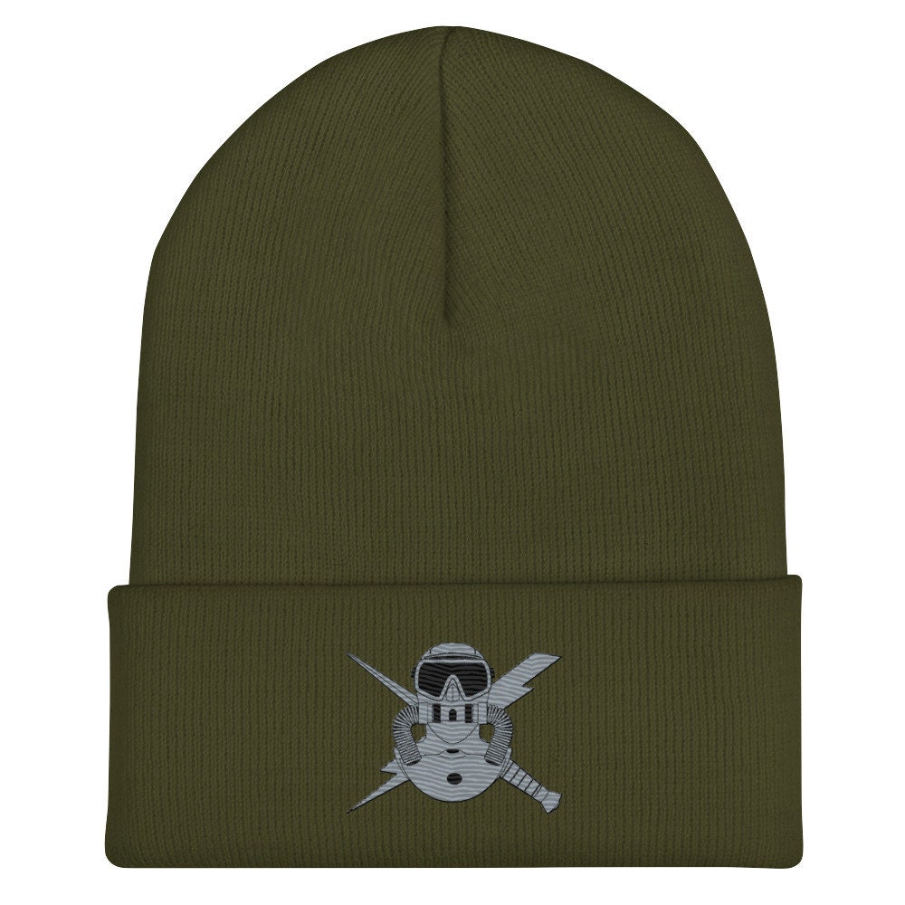 United States Air Force Combat Dive Abzeichen Bestickte Cuffed Beanie united states air force combat dive abzeichen bestickte cuffed beanie 1468