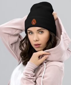 usmc 2nd marine division bestickte cuffed beanie 5958