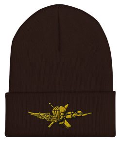 USMC Force Reconnaissance FORECON Recon Jack Bestickte Cuffed Beanie usmc force reconnaissance forecon recon jack bestickte cuffed beanie 5547