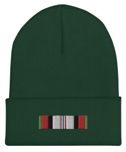 Veteran Afghanistan-Kampagnenband Bestickte Cuffed Beanie veteran afghanistan kampagnenband bestickte cuffed beanie 5241