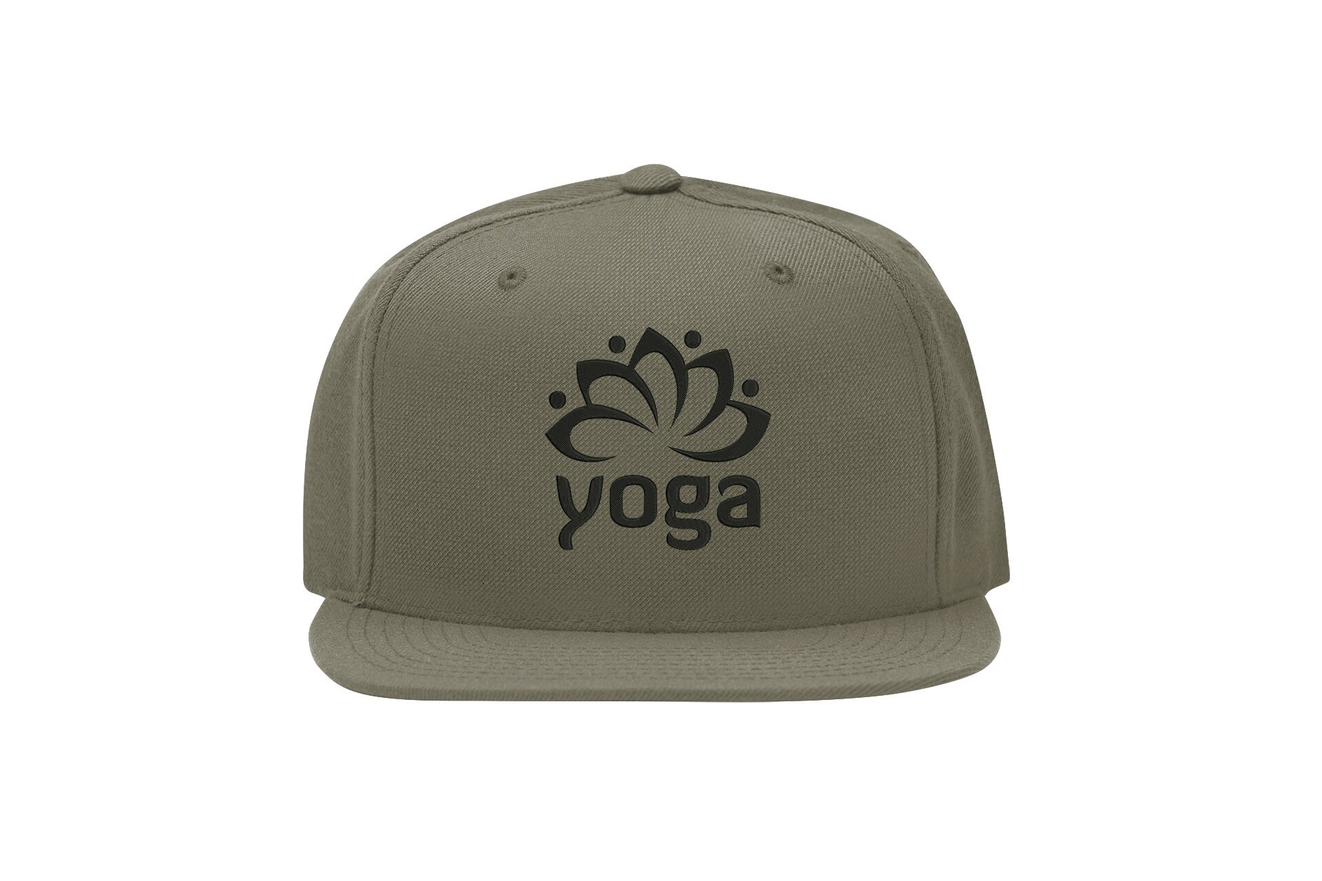 yoga snapback cap – sport training meditation, flat bill cap 7772