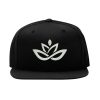 Yoga Symbol Lotus Snapback Cap – Sport Training, Flat Bill Cap yoga symbol lotus snapback cap – sport training, flat bill cap 2404